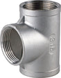 SPRINGER Gewindefitting T-Stück 90° IG NPS 1/2 Zoll V4A Edelstahl 10 Stk.