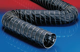 NORRES Absaug- und Gebläseschlauch CP HYP 450, ID 40 mm, AD 52 mm, 6 m Rolle, hochflexibel, hitzebeständig bis 170 °C