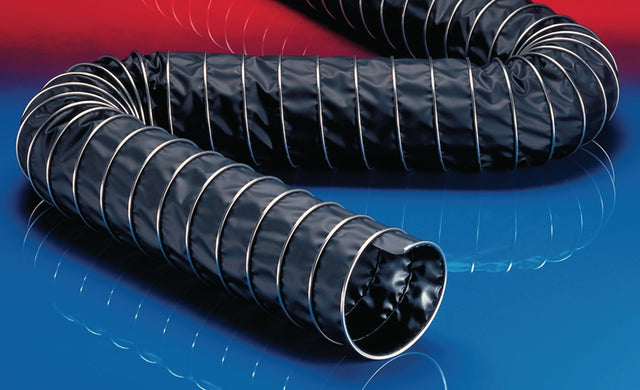 NORRES Absaug- und Gebläseschlauch CP PTFE-INOX 475 EC, 50-51 mm, 6 m, bis 270 °C, elektrisch leitfähig