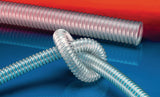 NORRES Förderschlauch AIRDUC® PUR-INOX 351 FOOD-AS ID 32 mm AD 40 mm, 10 m Rolle, lebensmittelecht