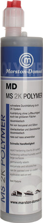 MARSTON 2K-Hybrid-Polymer MD-MS 300g hellgrau Peelerkartusche – 16 Stück
