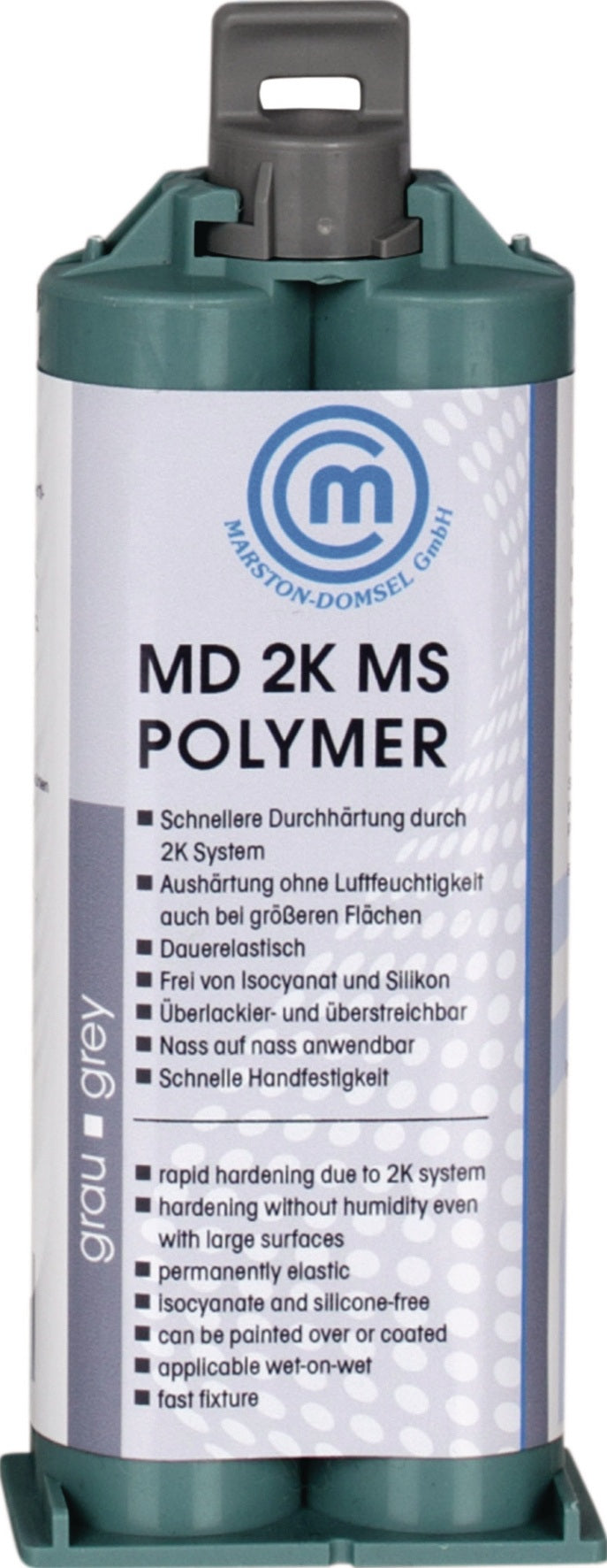MARSTON 2K-Hybrid-Polymer MD-MS 300g hellgrau Peelerkartusche – 16 Stück