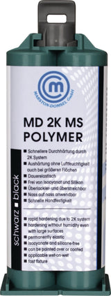 MARSTON 2K-Hybrid-Polymer MD-MS 300g hellgrau Peelerkartusche – 16 Stück