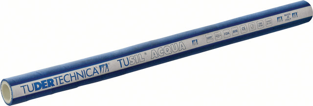 TUDERTECHNICA Trinkwasserschlauch TUSIL® ACQUA 40 m, ID 13 mm, blau, trinkwassergeeignet