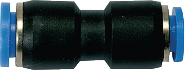 RIEGLER Gerade Steckverbindung 6/4 mm L1 31,0 mm – Blaue Serie