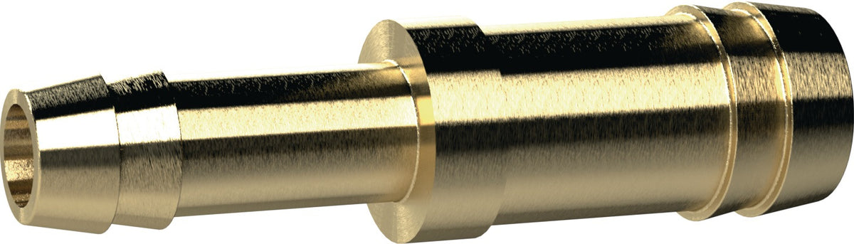 RIEGLER Doppelschlauchtülle Messing reduzierend LW 6,9 mm – 10 Stück
