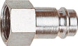 RIEGLER Stecknippel Stahl gehärtet/vernickelt DN 10 IG G 1/4 Zoll