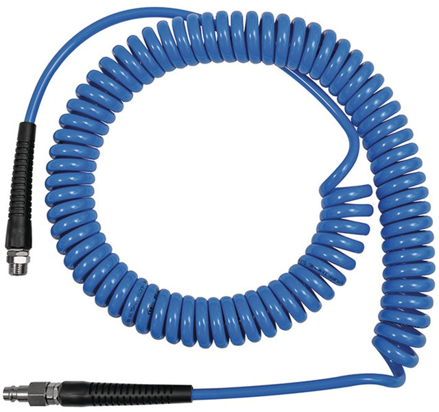 RIEGLER Spiralschlauchset ID 6,5 mm AD 10 mm Länge 6 m mit Stecker DN 7,2 G 1/4 Zoll