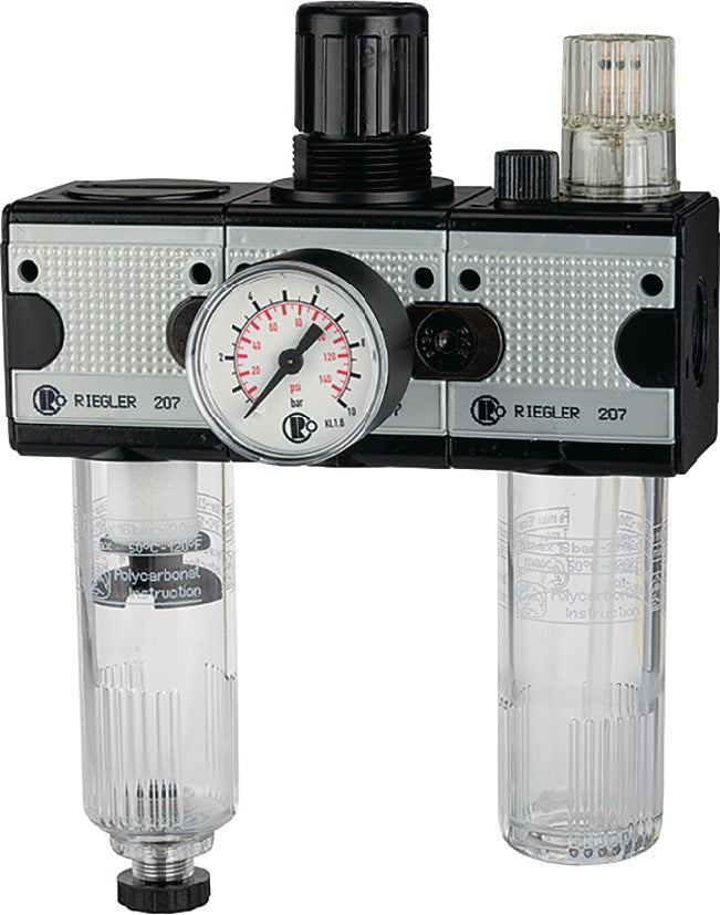 RIEGLER Wartungseinheit MULTIFIX BG II G 1/2 Zoll 5800 l/min