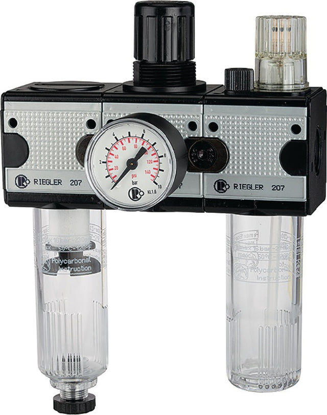 RIEGLER Wartungseinheit MULTIFIX BG II G 1/2 Zoll 5800 l/min