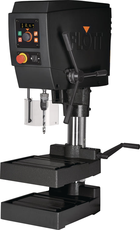 FLOTT Tischbohrmaschine TB 18 Plus 20 mm M10 MK2 30-3000 min-¹ mit Gewindeschneideinrichtung