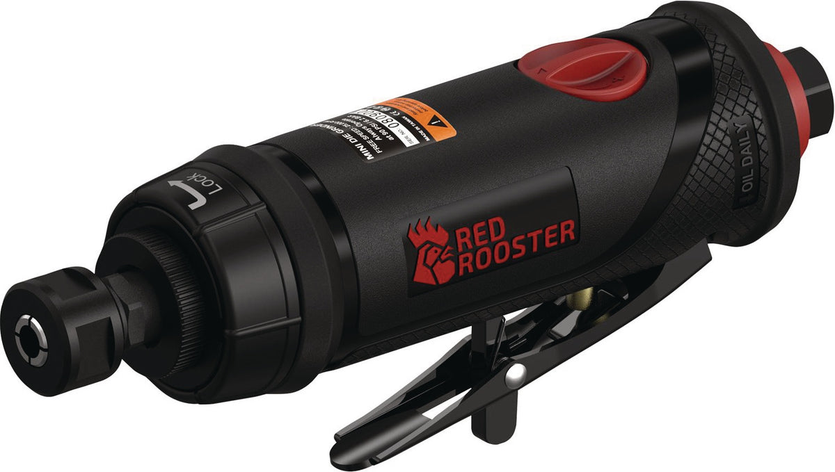 RED ROOSTER Druckluftstabschleifer RRG-541RE 22000 min-¹ 6 mm – für Entgrat- und Schleifarbeiten