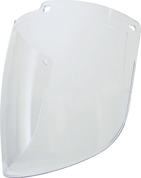 Ersatzvisier PC klar unbeschichtet EN 166 HONEYWELL – Schneller Austausch, 170 mm verstellbar