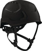 VOSS Kletterhelm empor schwarz – ABS-Helmschale, EN 397 Typ 2, Click & Change