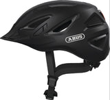 ABUS Radhelm Urban-I 3.0 – In-Mold Helm mit LED-Rücklicht, 52-58 cm, Schwarz