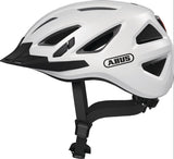ABUS Radhelm Urban-I 3.0 – In-Mold Helm mit LED-Rücklicht, 52-58 cm, Schwarz