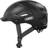ABUS Radhelm Hyban 2.0 velvet black 52-58 cm – LED-Rücklicht, Fliegennetz, optimale Ventilation