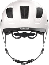 ABUS Radhelm Hyban 2.0 velvet black 52-58 cm – LED-Rücklicht, Fliegennetz, optimale Ventilation