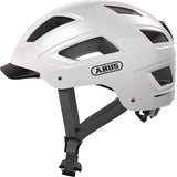 ABUS Radhelm Hyban 2.0 velvet black 52-58 cm – LED-Rücklicht, Fliegennetz, optimale Ventilation