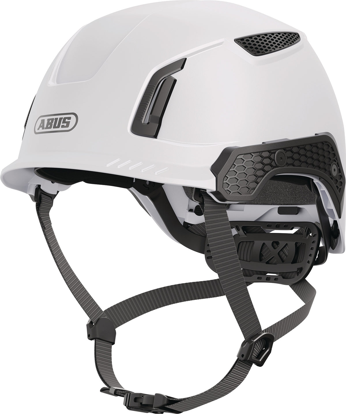 ABUS Industriekletterhelm Spector blaze red – ABS-Außenschale, EPS-Innenschale, EN 397