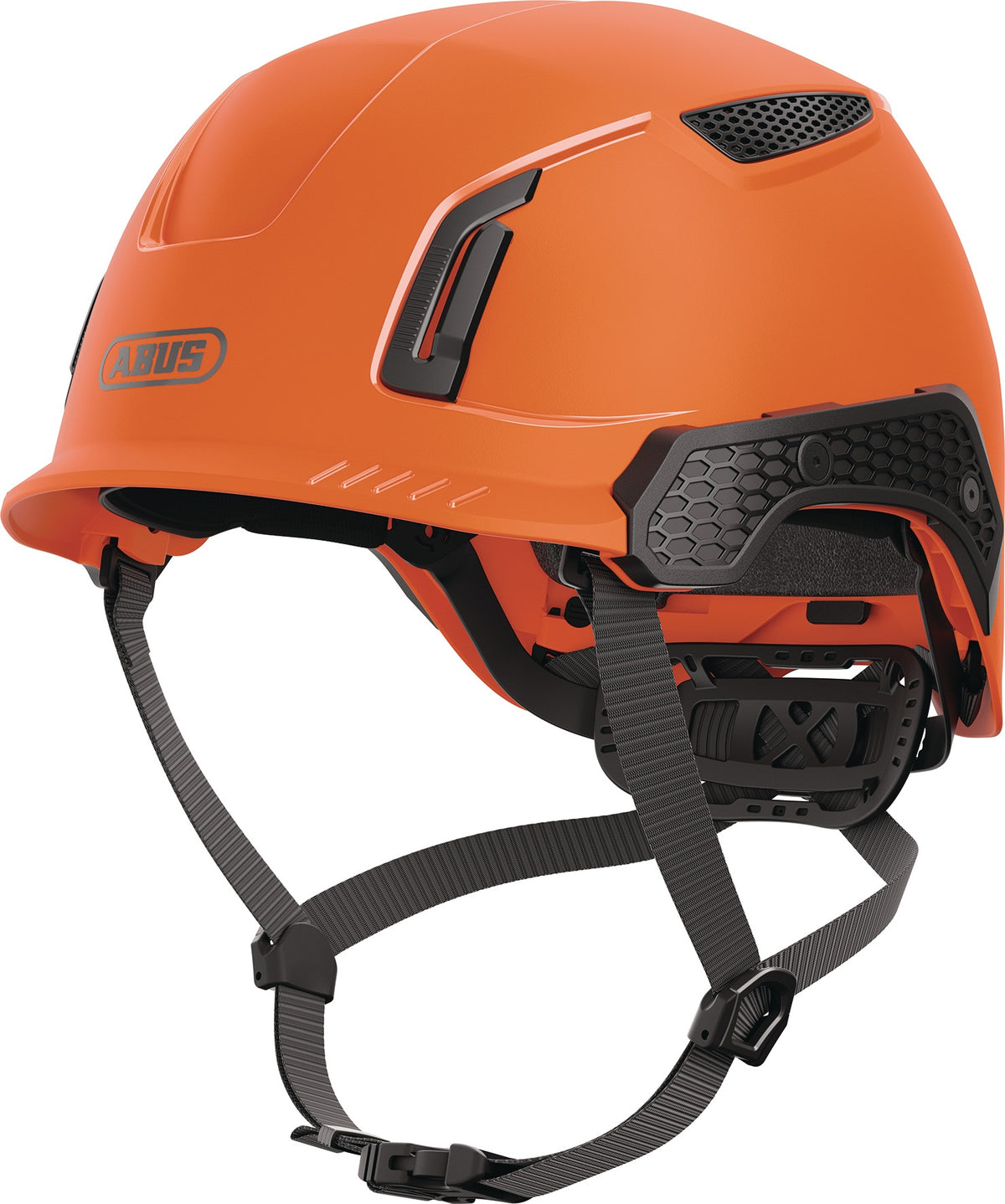 ABUS Industriekletterhelm Spector blaze red – ABS-Außenschale, EPS-Innenschale, EN 397