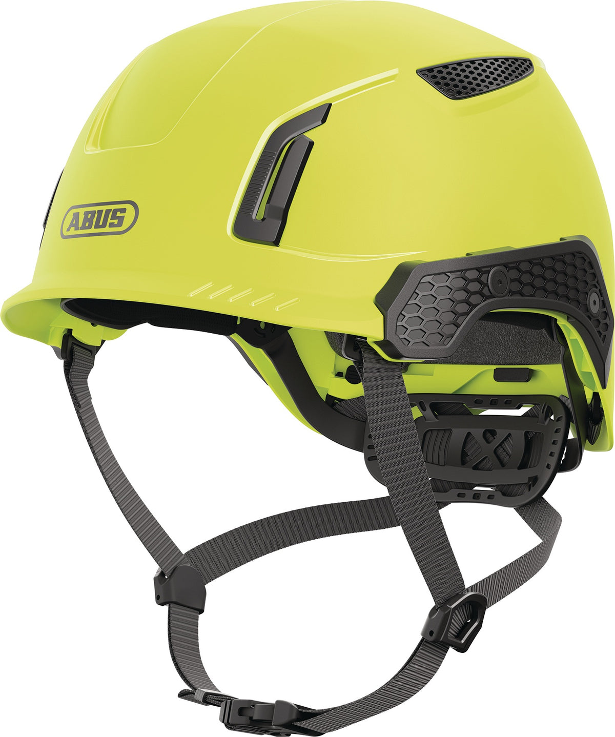 ABUS Industriekletterhelm Spector blaze red – ABS-Außenschale, EPS-Innenschale, EN 397