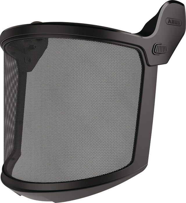 ABUS Vollvisier Mesh Metall schwarz, CE ISO 16321-3:2021, für Forst & Galabau