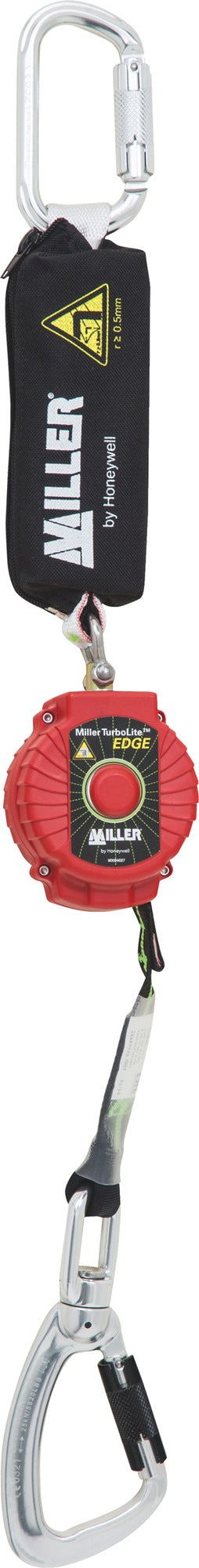 MILLER BY HONEYWELL TurboLite Edge Höhensicherungsgerät EN 360 revisionsfrei, 1,8 m für horizontale Anwendungen