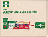 CEDERROTH Nachfüllpack 148-teilig für Wound Care Dispenser – Kompletter Nachfüllsatz