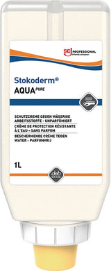 Stokoderm® Aqua PURE Hautschutzcreme 1l silikon-/parfümfrei von SC JOHNSON PROFESSIONAL