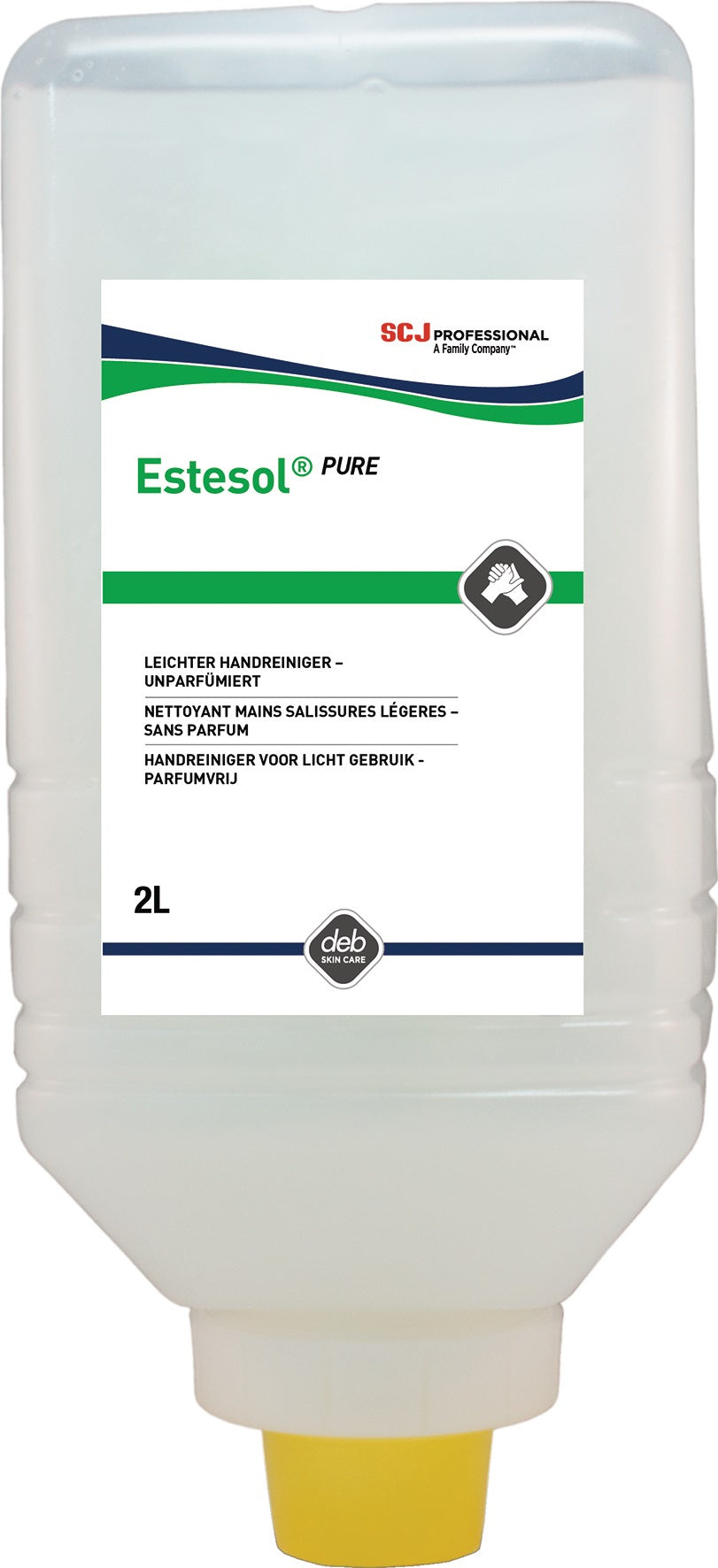 SC Johnson Professional Handreiniger Estesol PURE 2l – seifen- und lösemittelfrei für empfindliche Haut