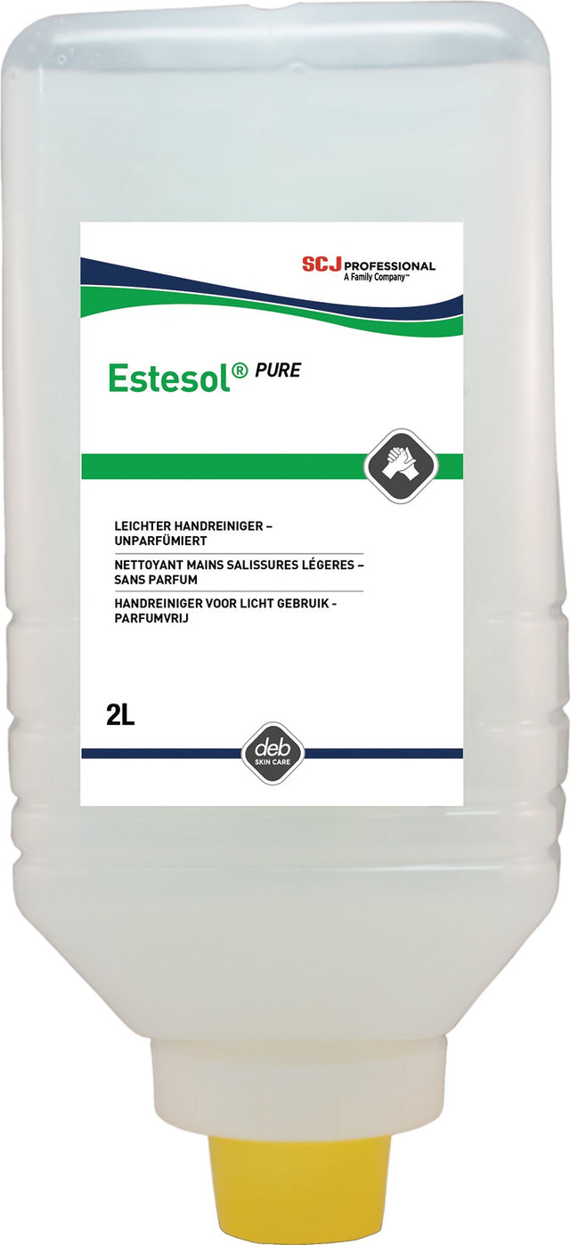 SC Johnson Professional Handreiniger Estesol PURE 2l – seifen- und lösemittelfrei für empfindliche Haut