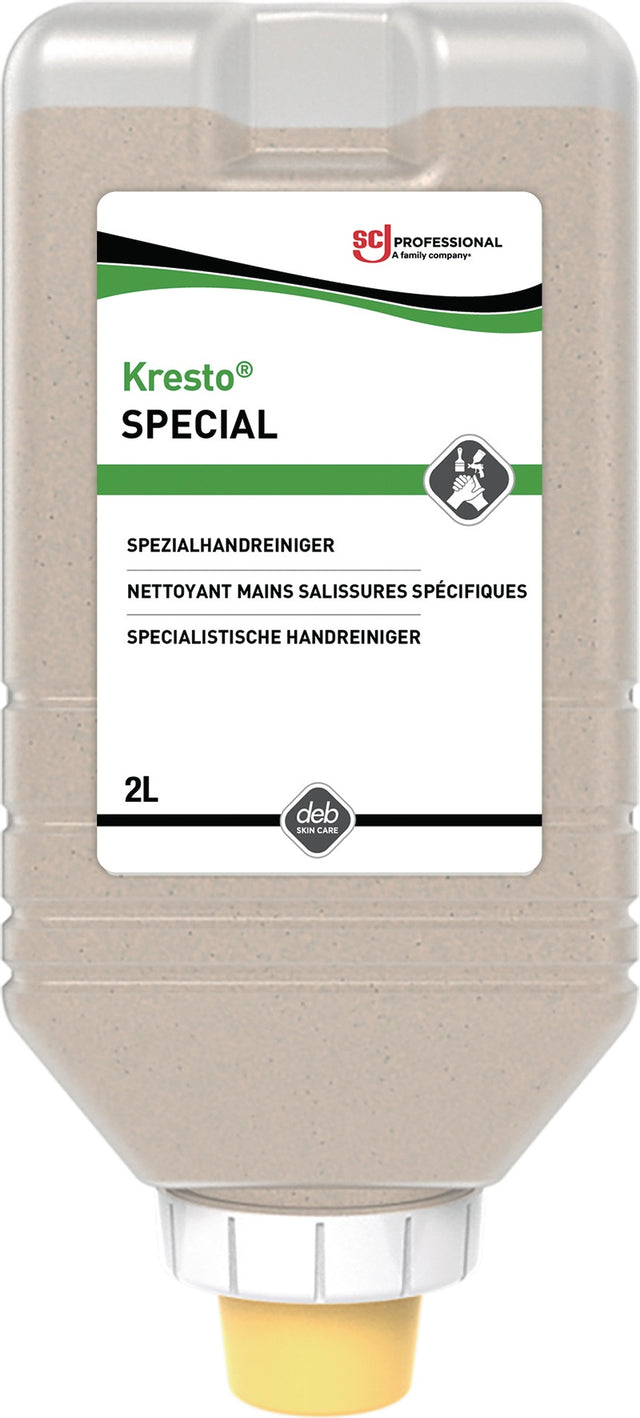 Kresto® SPECIAL Handreiniger 2 l seifenfrei von SC JOHNSON PROFESSIONAL – für stark haftende Verschmutzungen