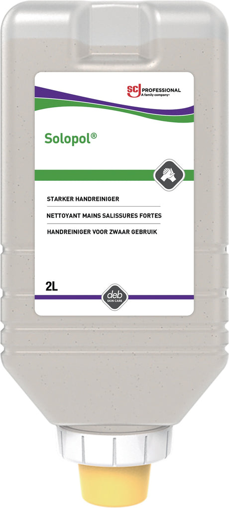 SC JOHNSON PROFESSIONAL Solopol Handreinigungspaste 2 l – seifenfrei, parfümiert, für starke Verschmutzungen