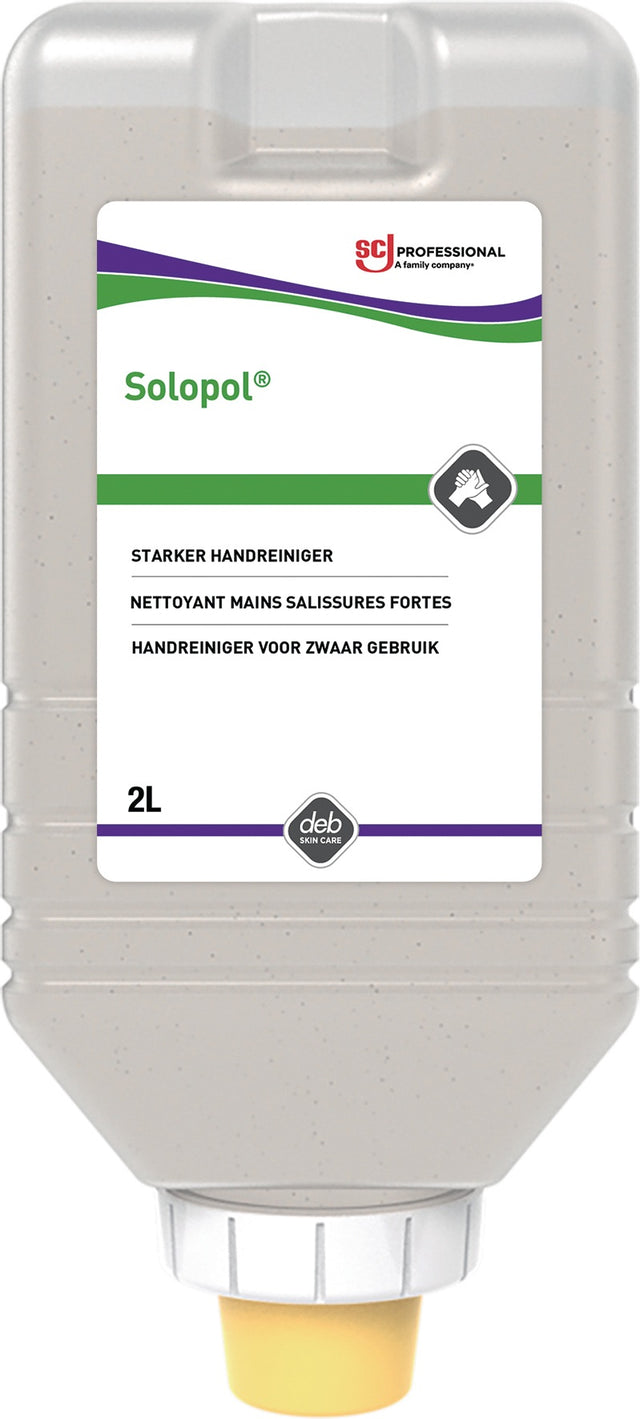 SC JOHNSON PROFESSIONAL Solopol Handreinigungspaste 2 l – seifenfrei, parfümiert, für starke Verschmutzungen