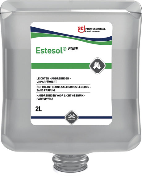 Handreinigungslotion Estesol PURE 1l unparfümiert farbstofffrei Kartusche von SC Johnson Professional