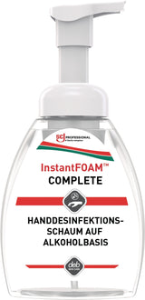 SC JOHNSON PROFESSIONAL InstantFOAM® Complete Schaum-Handdesinfektionsmittel 250 ml – viruzid und parfümfrei