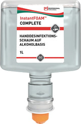 SC JOHNSON PROFESSIONAL InstantFOAM® Complete Schaum-Handdesinfektionsmittel 250 ml – viruzid und parfümfrei