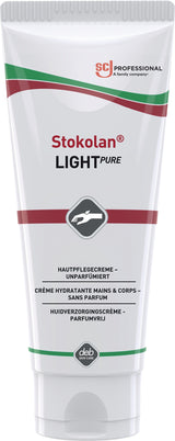 Stokolan® Light PURE Hautpflegecreme 100 ml – duft- und farbstofffrei von SC Johnson Professional