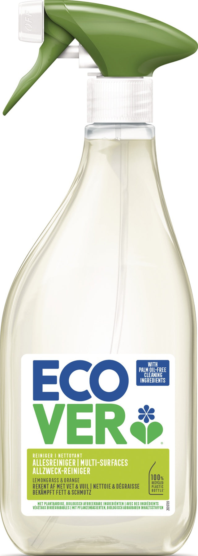 ECOVER Allzweckreiniger 500 ml Sprühflasche – 6er Pack, vegan & palmölfrei