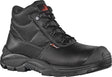U.POWER Sicherheitsstiefel Jaguar UK S3S FO SR aus vollnarbigem Leder, Schwarz, Gr. 39