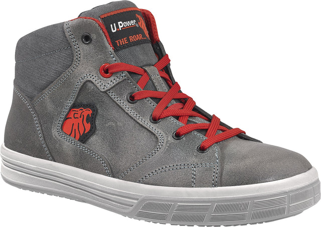 U.POWER Sicherheitsstiefel Predator S3S FO SR – Leder, Aluminiumkappe, Weite 11