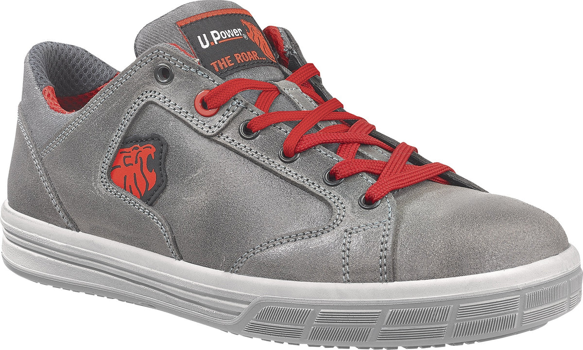 U.POWER Sicherheitsschuh Forest S3S FO SR – Weiches Leder, Aluminiumkappe, Gr. 40