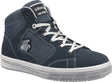 U.POWER Sicherheitsstiefel Caravan S1PS FO SR – Blau, Veloursleder, Aluminiumkappe, Weite 11