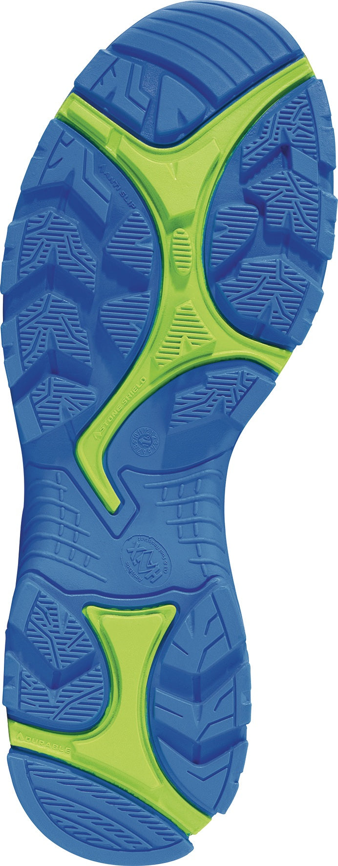 HAIX BE Safety 40.1 low S3 HRO Sicherheitsschuh – metallfrei, GORE-TEX, ESD, blau/gelb