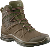 HAIX Trekkingstiefel BE Nature GTX mid – Nubukleder, GORE-TEX, Gr. 40 braun/grün