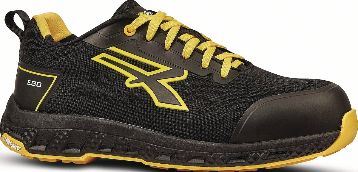 U.POWER Sicherheitsschuh Fitz S1PS HI HRO FO SR ESD Gr.35 gelb – Metallfreier Schutz mit Stil