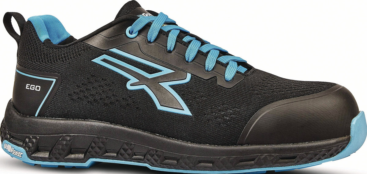 U.POWER Sicherheitsschuh Deon S1PS HI HRO FO SR ESD – Metallfreier Arbeitsschuh mit FiberToe & U-KNIT
