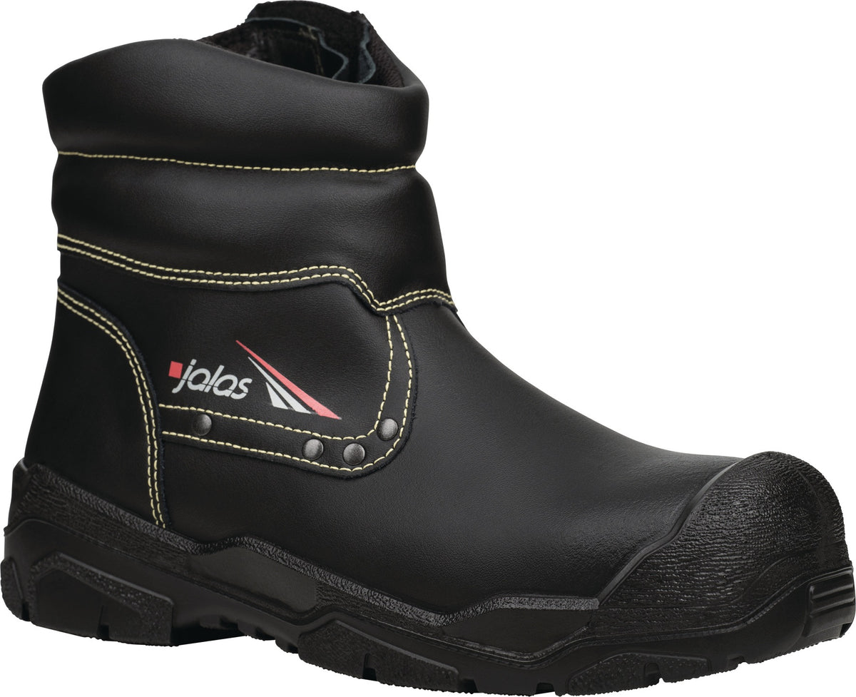 JALAS Schweißerstiefel 1668W S3 SRC WG HRO CI HI aus Leder, Gr. 36, schwarz