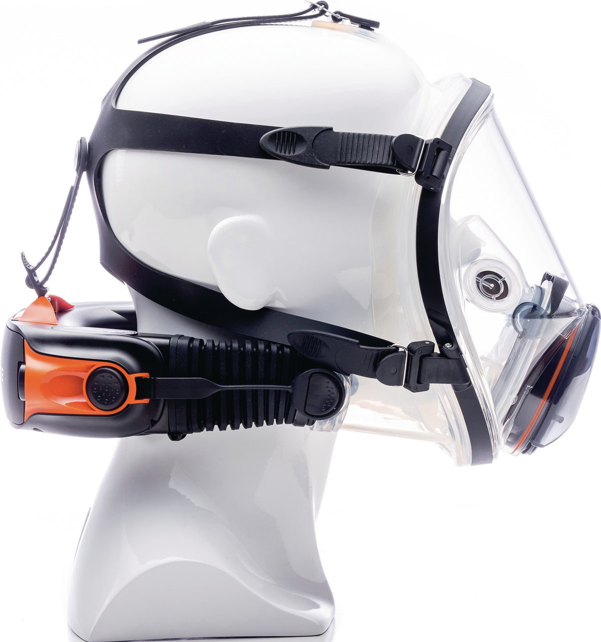CleanSpace Atemschutzvollmaske CST1017 EN 12942 PAPR-P3 mit Polycarbonatvisier
